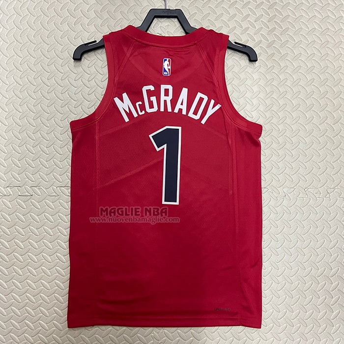 Maglia
 Tracy Mcgrady NO 1 Toronto Raptors Icon 2022-23 Rosso
